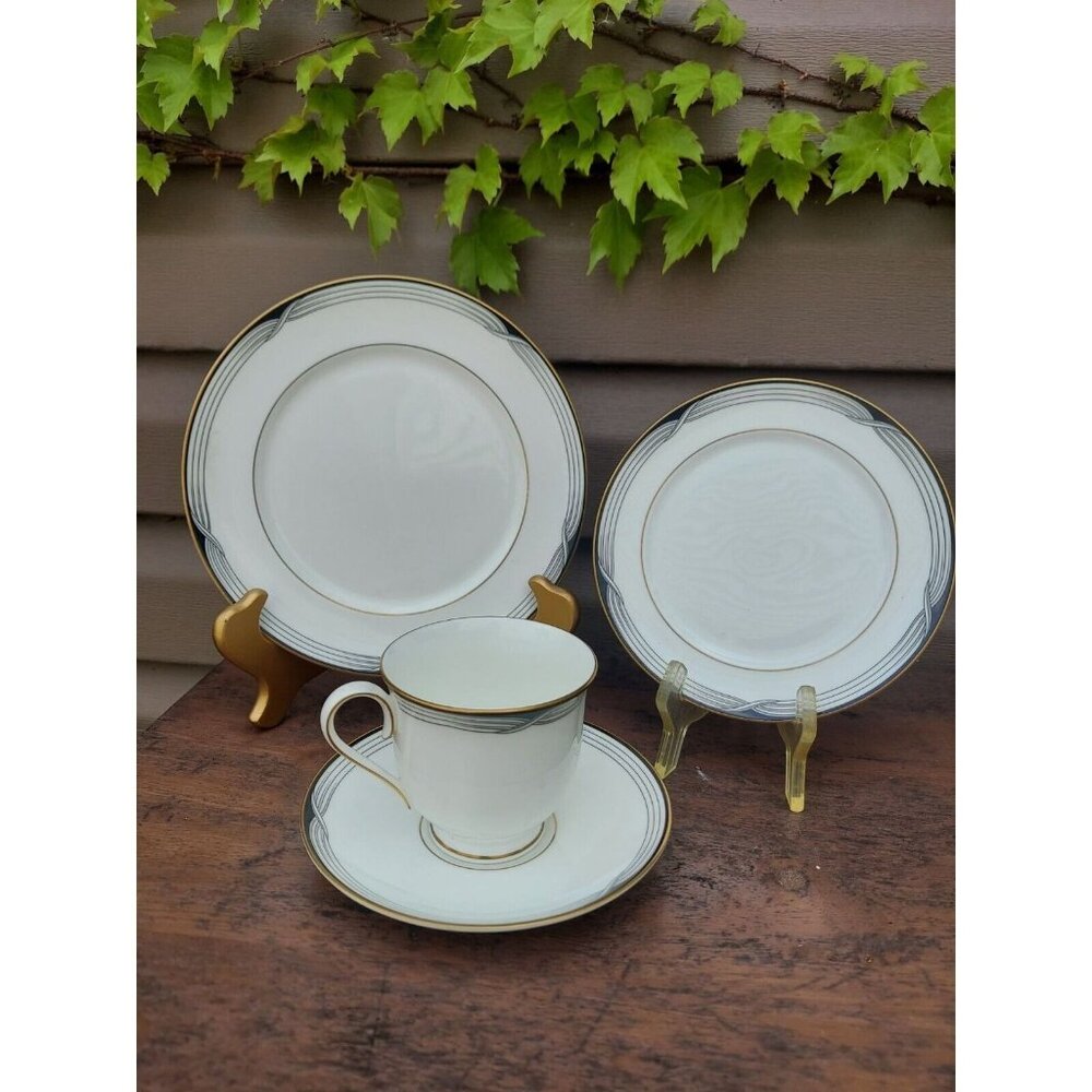 Lenox Debut Collection Erica Salad Plate, Bread Plate and Cup & Saucer
